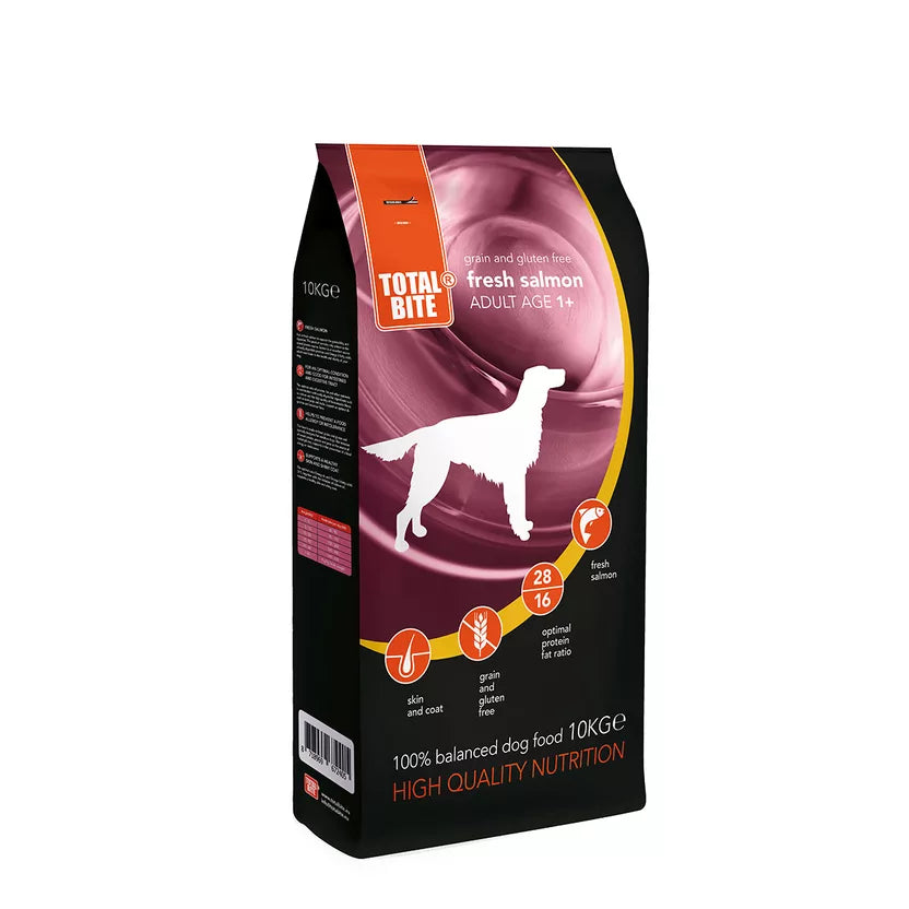 Total Bite Dog Adult Fresh Salmon Hondenvoer 10 KG