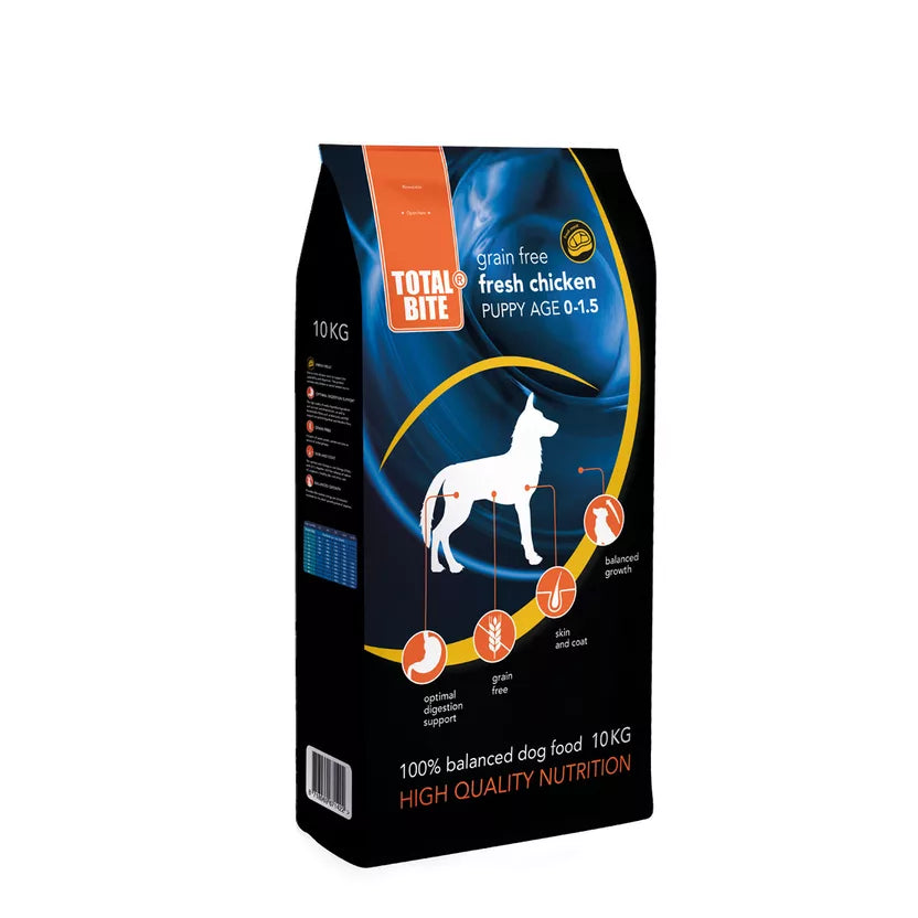 Total Bite Dog Puppy Fresh Chicken Hondenvoer 10 KG