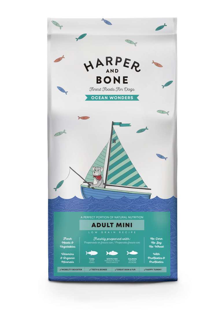 Harper & Bone Dog Oceans Wonders Adult Mini 10 KG