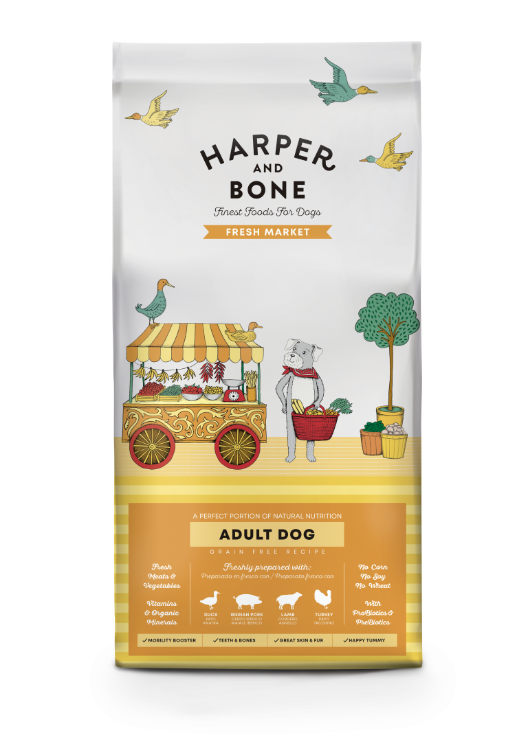 Harper & Bone Dog Fresh Market Adult Medium / Large 12 KG
