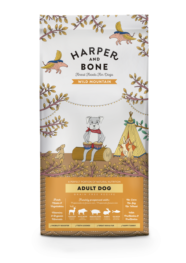 Harper & Bone Dog Wild Mountain Adult Medium / Large 12 KG