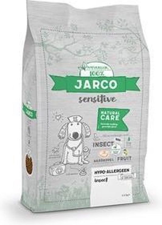 Jarco Dog Hondenvoer Sensitive Natural Care Insecten 12,5 KG