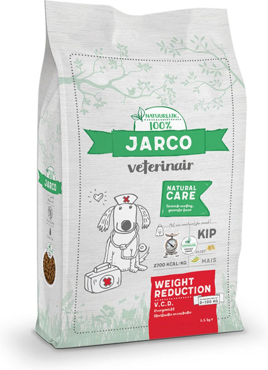 Jarco Dog Hondenvoer Veterinair Weight reduction V.C.D 12,5 KG