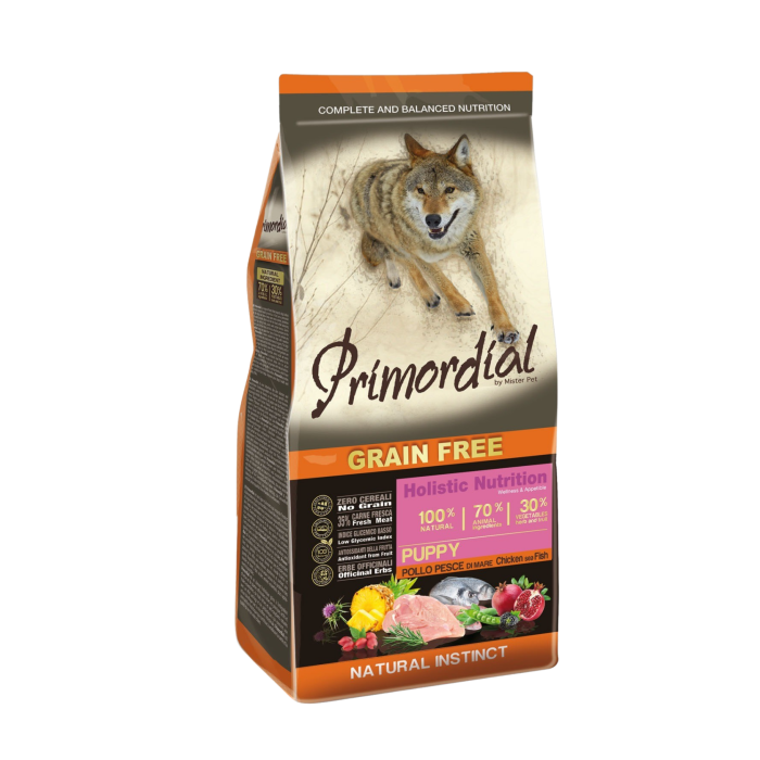 Primordial Puppy Chicken & Sea Fish 12KG