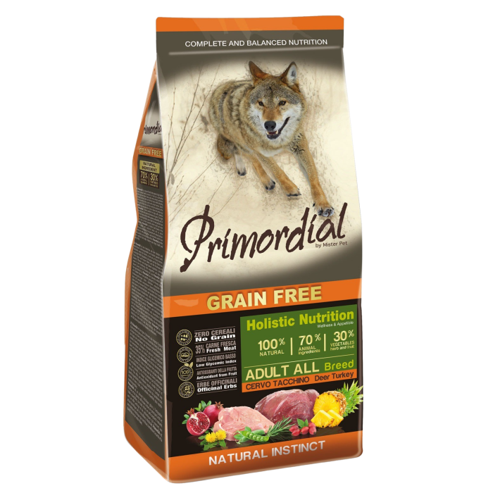 Primordial Adult Hert & Kalkoen 12KG