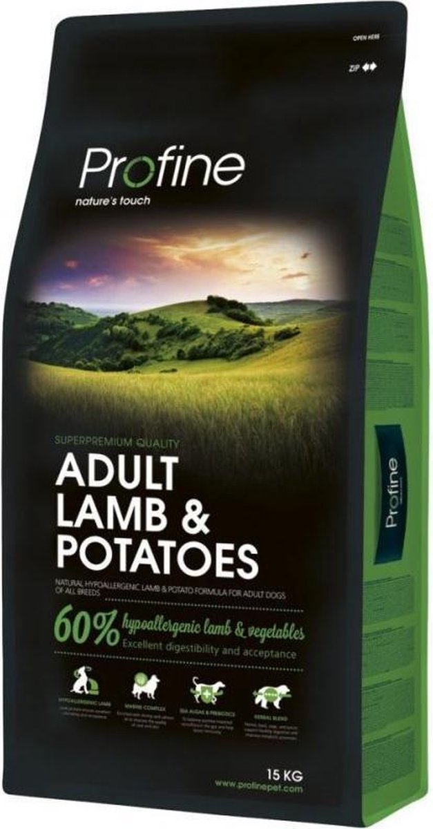 Profine Adult Hondenvoer Lam 15 KG