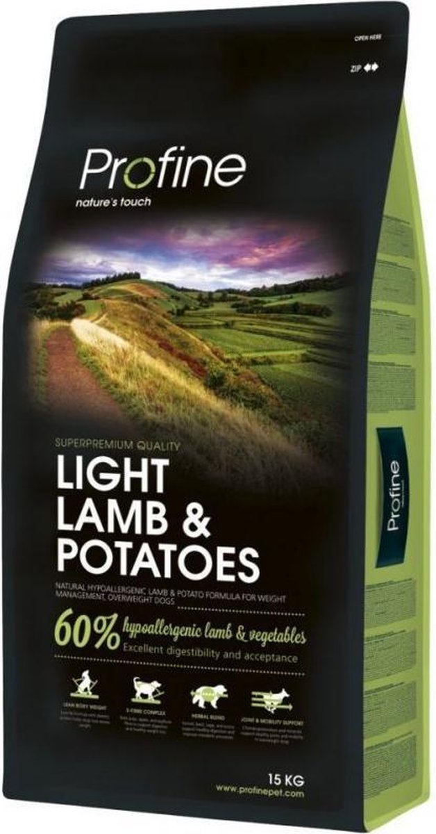 Profine Adult Hondenvoer Light Lam 15 KG
