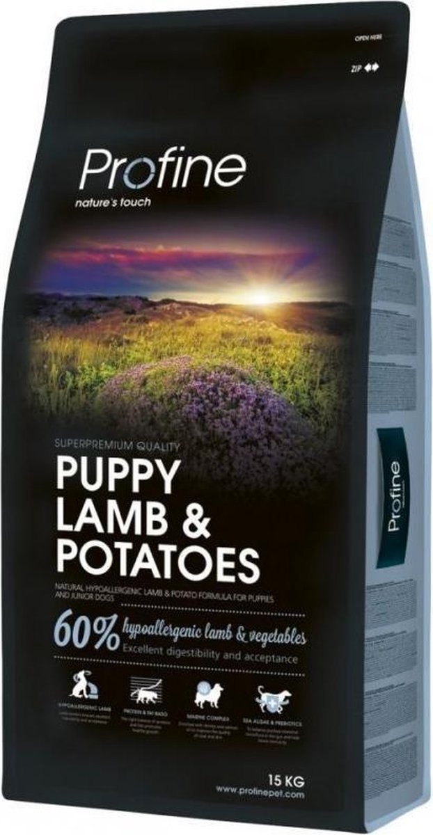 Profine Puppy Hondenvoer Lam 15 KG