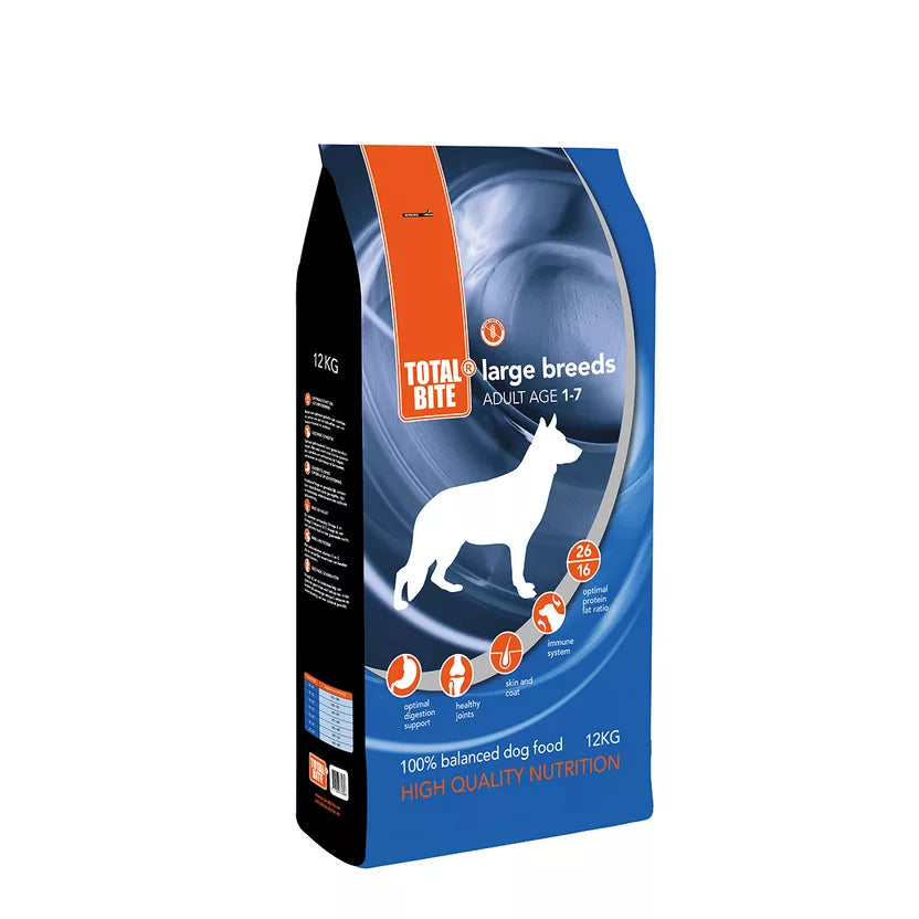 Total Bite Dog Adult Large Breeds Hondenvoer 12 KG