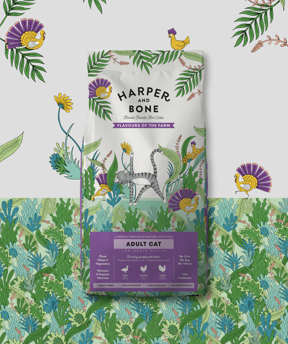 Harper & Bone Flavours Of The Farm Adult     2 kg