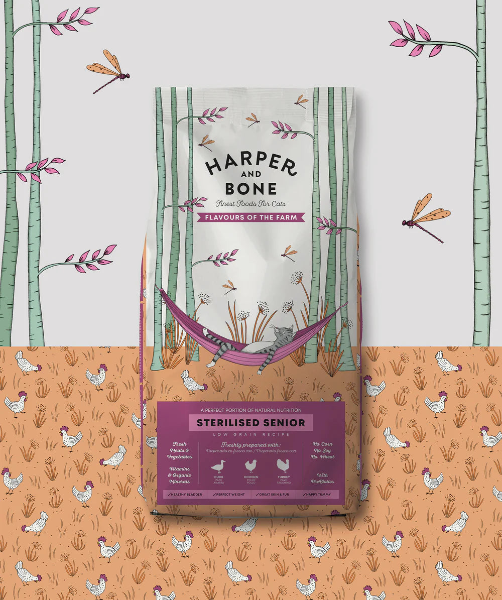Harper & Bone Flavours Of The Farm Senior Sterilised 2 kg