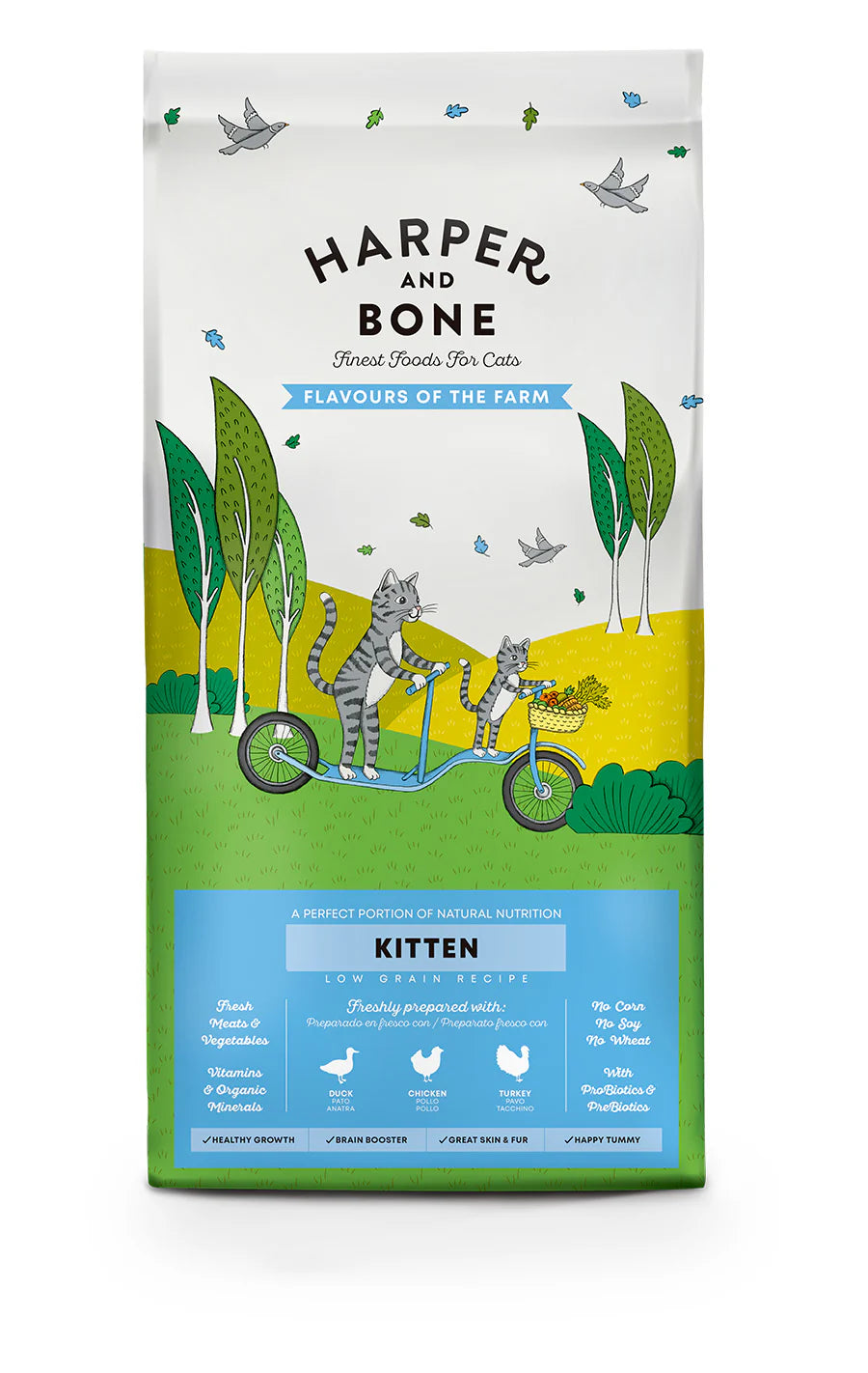 Harper & Bone Flavours Of The Farm Kitten 5 KG