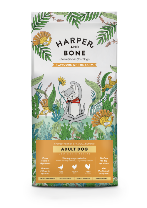 Harper & Bone Dog Flavours Of The Farm Adult Medium / Large 12 KG