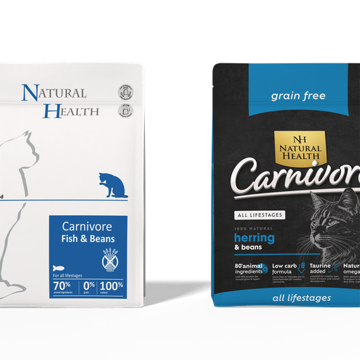 Natural Health Cat Carnivore Fish&Beans 2 kg