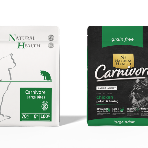 Natural Health Cat Carnivore Large Bite 2 kg