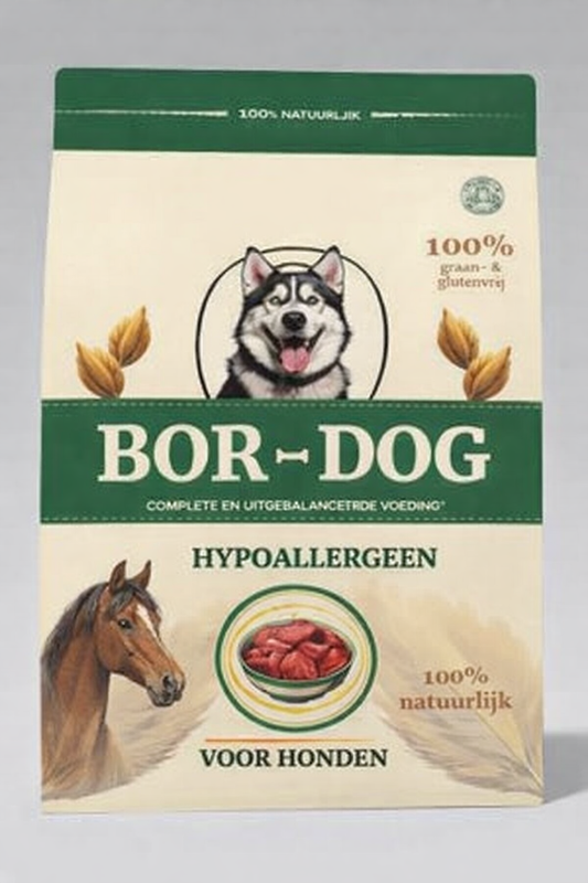BORDOG HYPOALLERGEEN PAARD 12KG