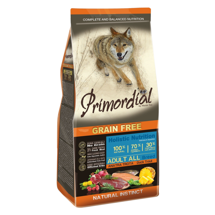 Primordial Adult Duck & Trout 12KG