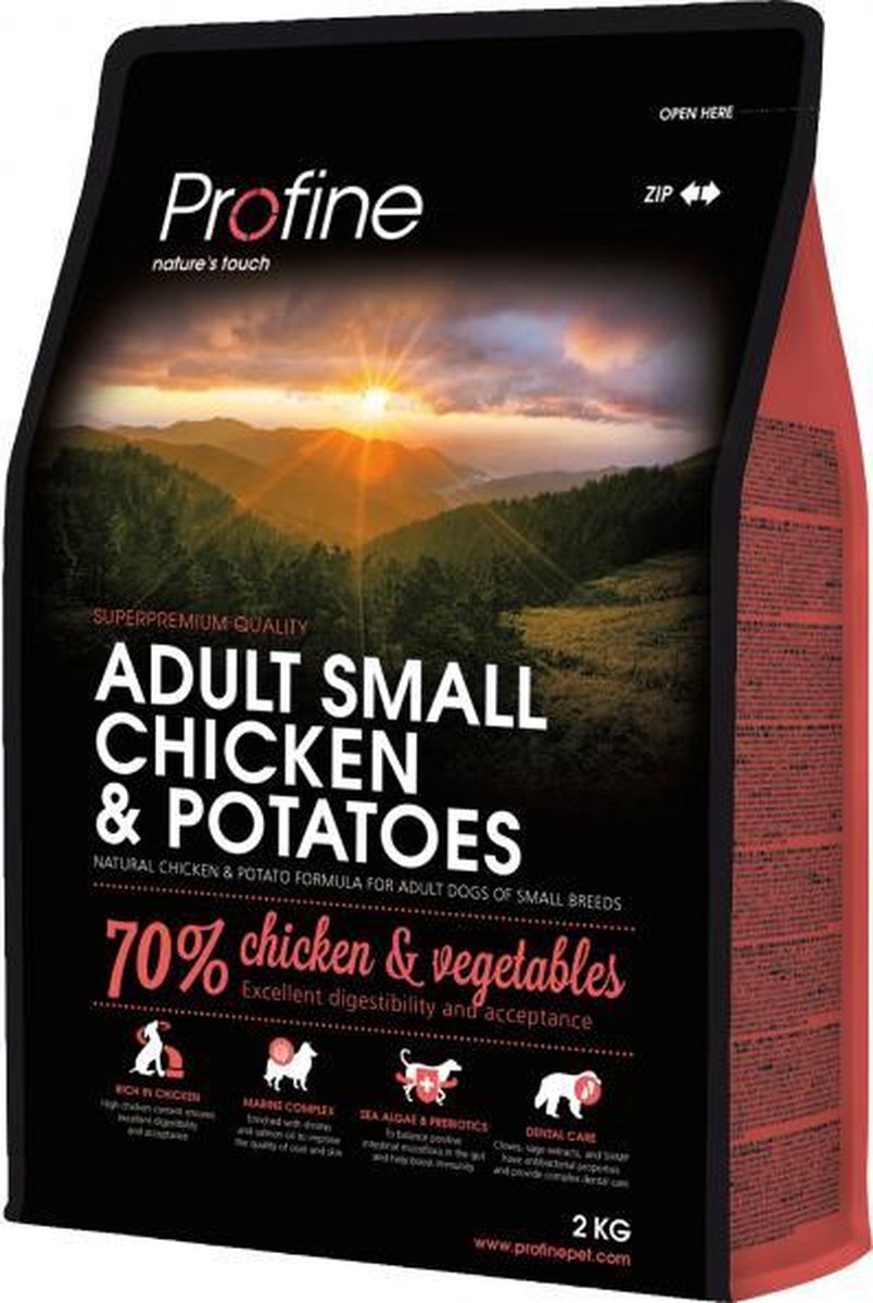 Profine Adult hondenvoer Small Breed Kip 7 KG