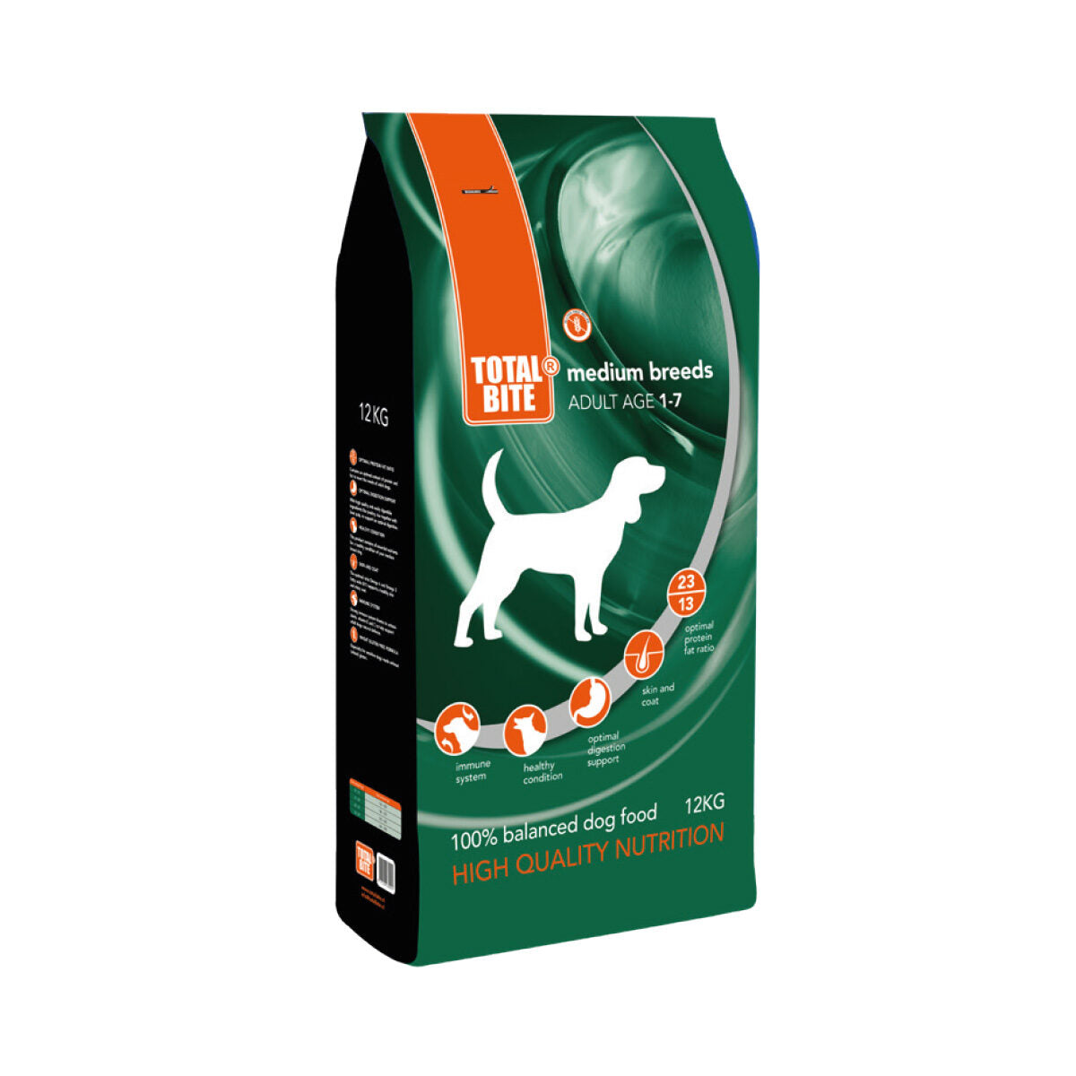 Total Bite Dog Adult Medium Breeds Hondenvoer 12 KG